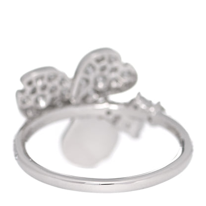 Tiffany Platinum Diamond Paper Flowers Mixed Cluster Ring 52 6 4 of 6