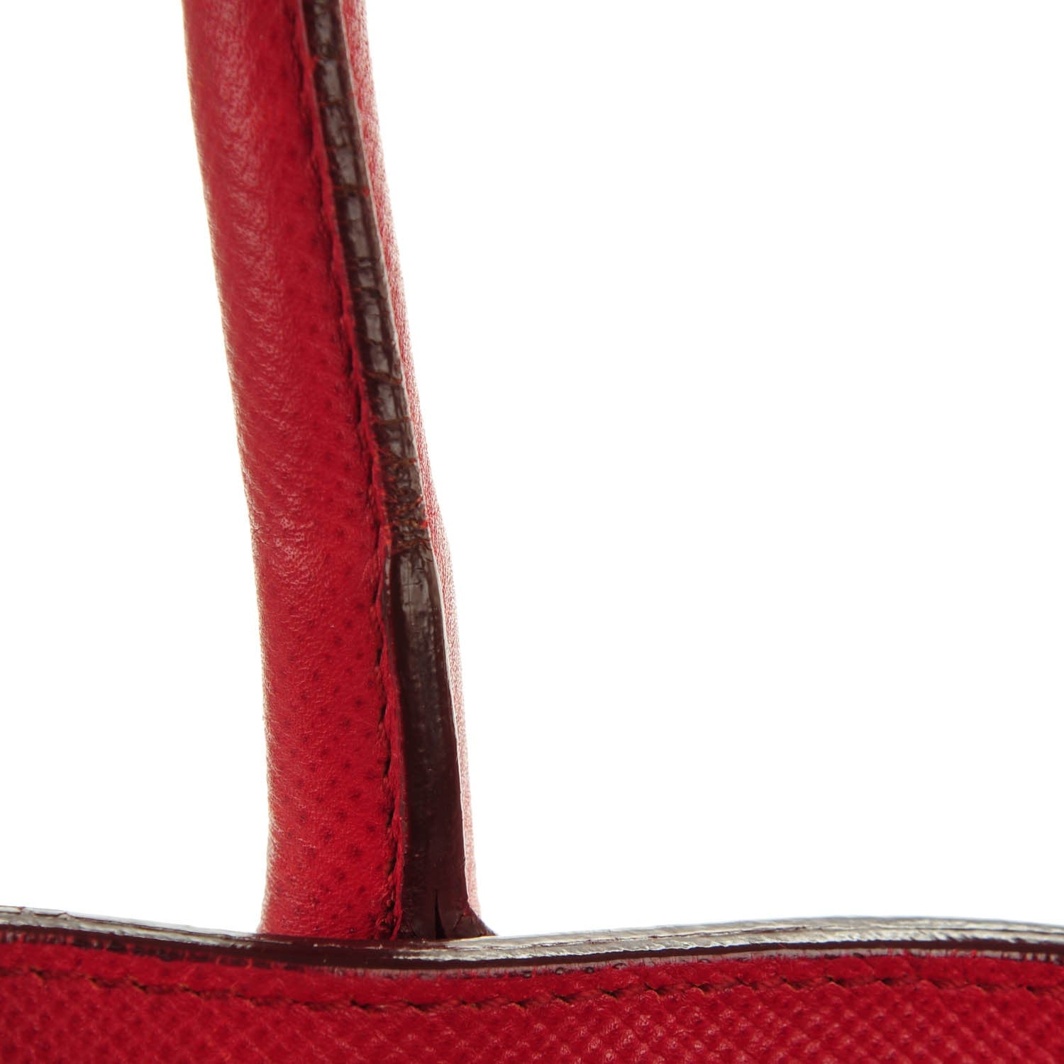 Prada Saffiano Cuir Open Promenade Tote Fuoco 13 of 13