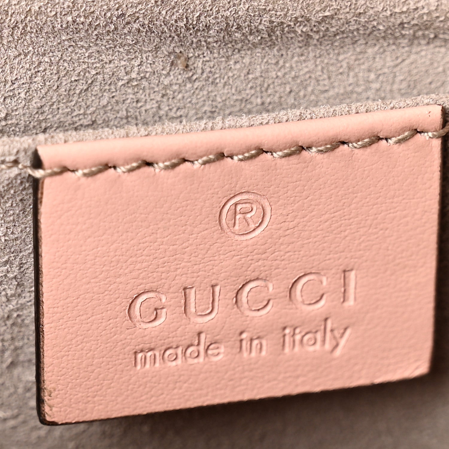 Gucci Calfskin Matelasse Mini GG Marmont Shoulder Bag Perfect Pink 5 of 10