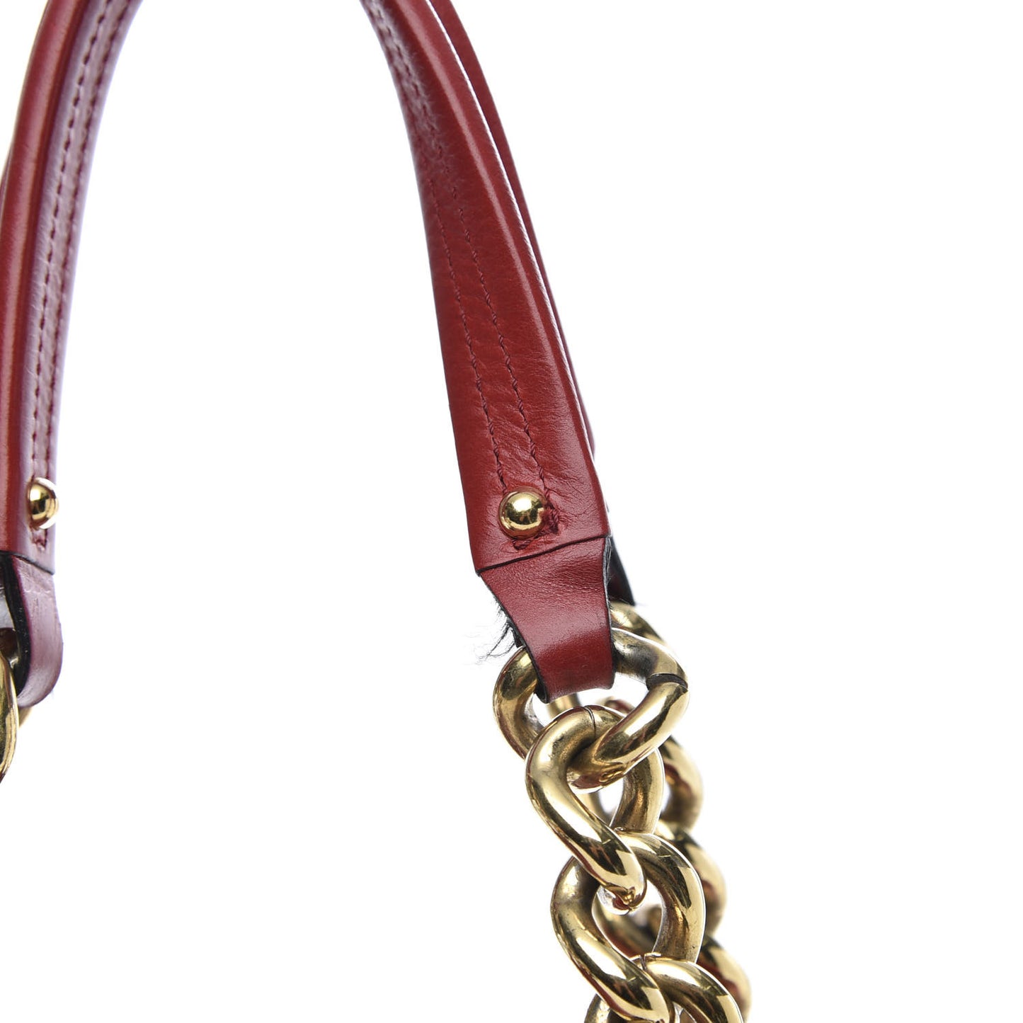 Calfskin Ines Tote Bordeaux