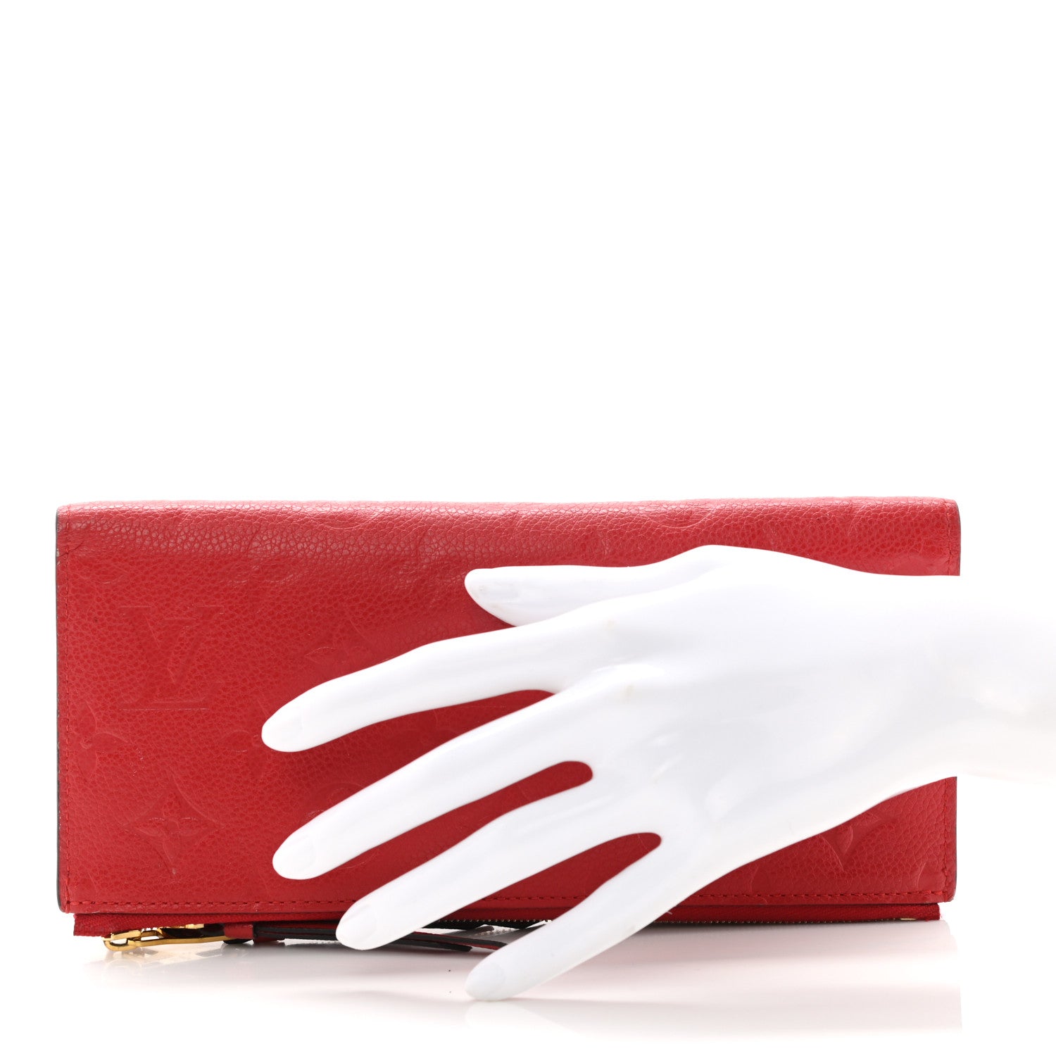 Louis Vuitton Empreinte Adele Wallet Cherry 2 of 8