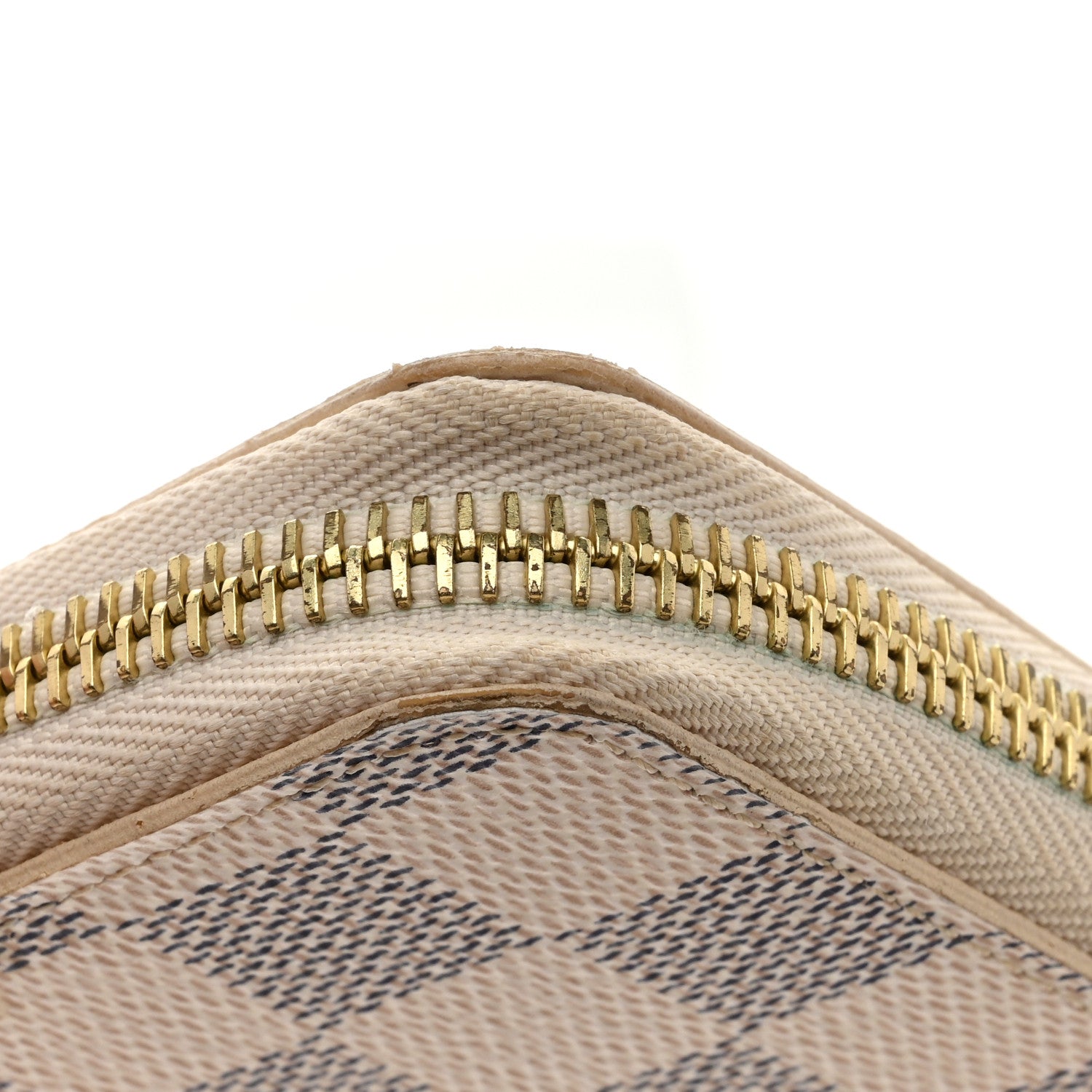 Louis Vuitton Damier Azur Clemence Wallet Rose Ballerine 8 of 10