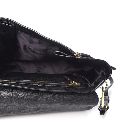 3.1 Phillip Lim Textured Calfskin Medium Pashli Satchel Black 6 of 10