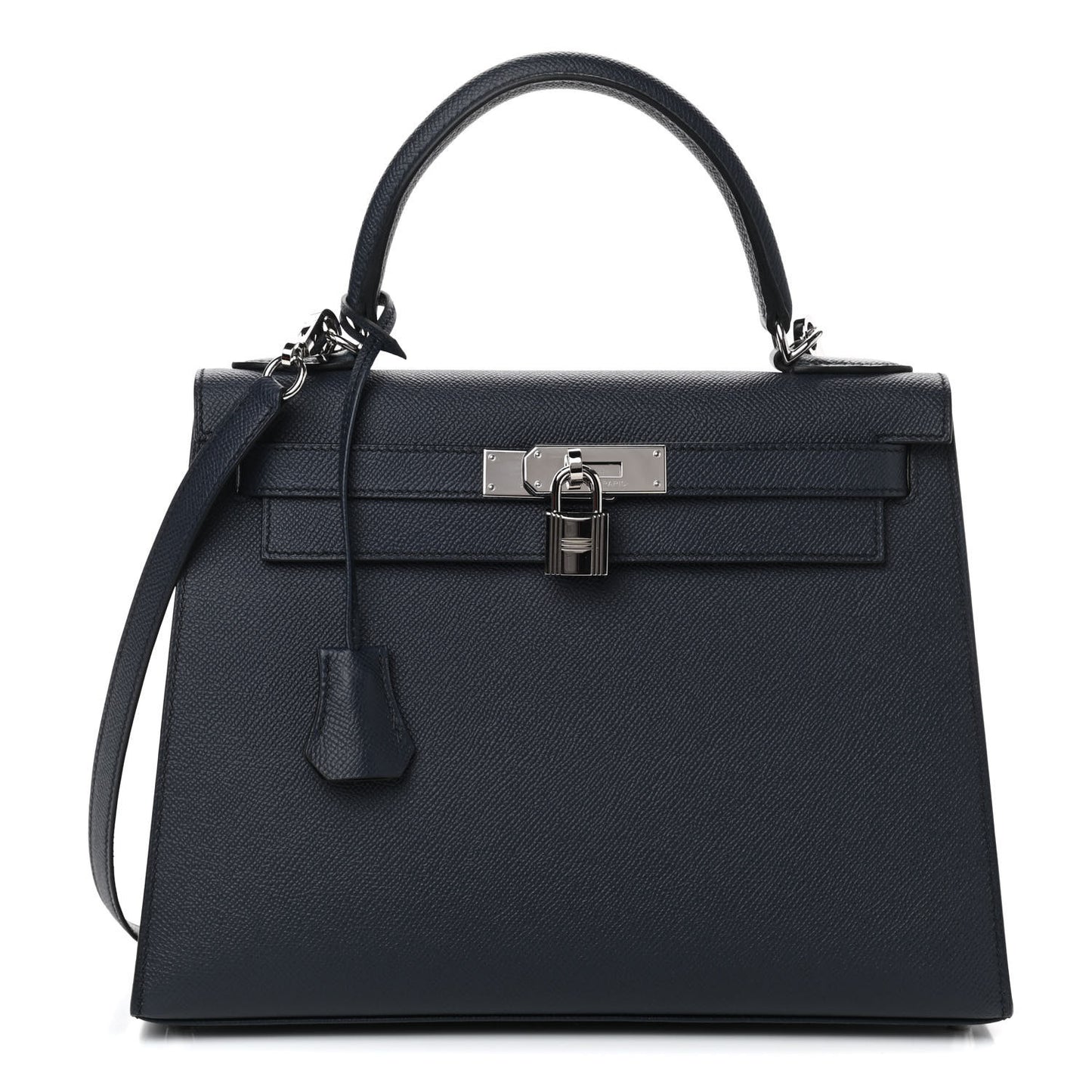 Epsom Kelly Sellier 28 Bleu Indigo