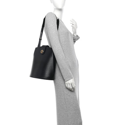 Louis Vuitton Epi Cluny Black 2 of 10