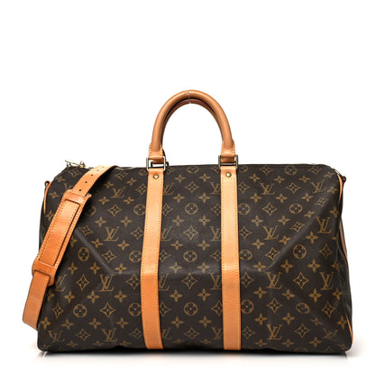 Louis Vuitton Monogram Keepall Bandouliere 45 1 of 16