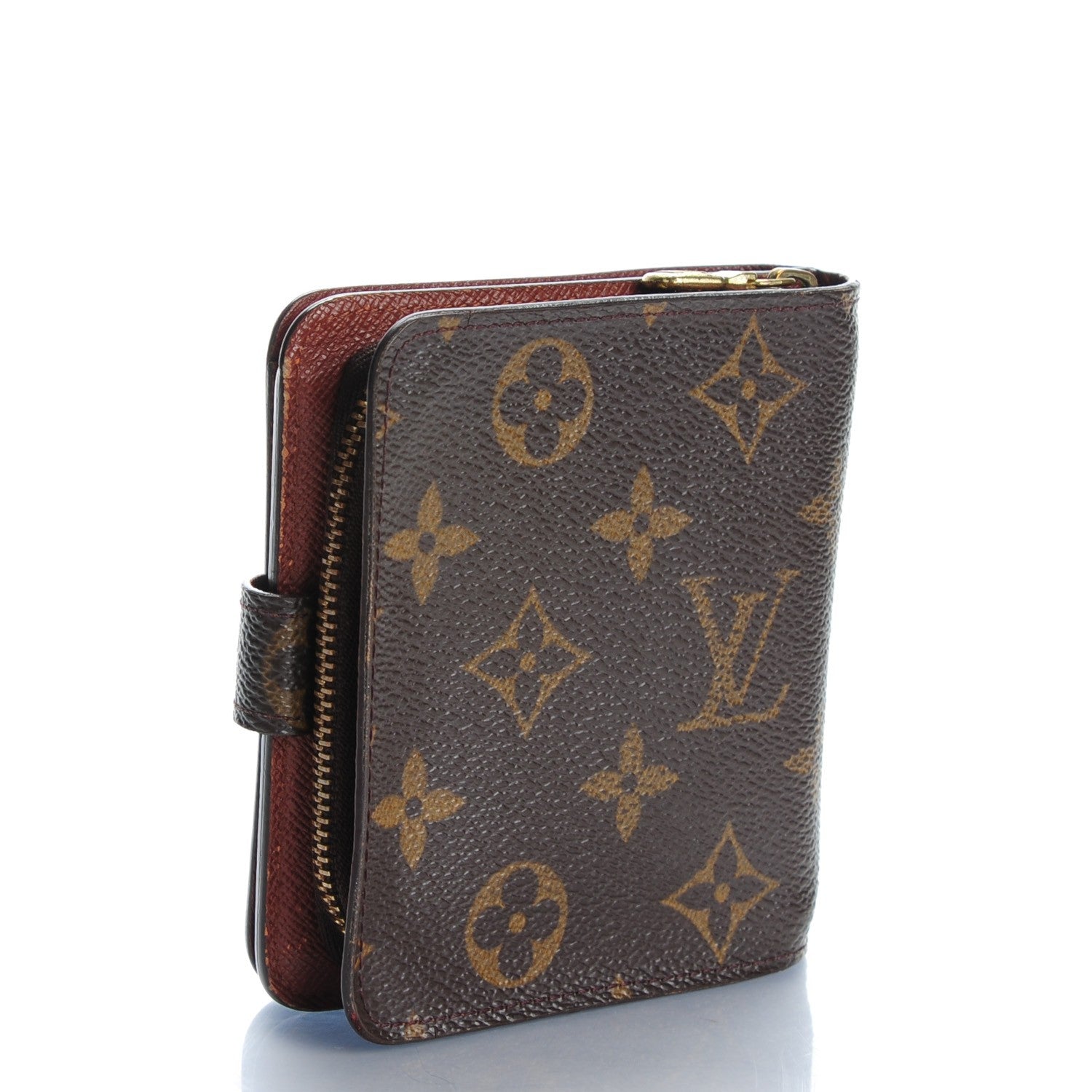 Louis Vuitton Monogram Compact Zippe Zipped Wallet 3 of 8