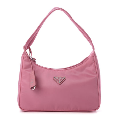 Prada Tessuto Nylon Mini Re-Edition 2000 Bag Begonia 1 of 11