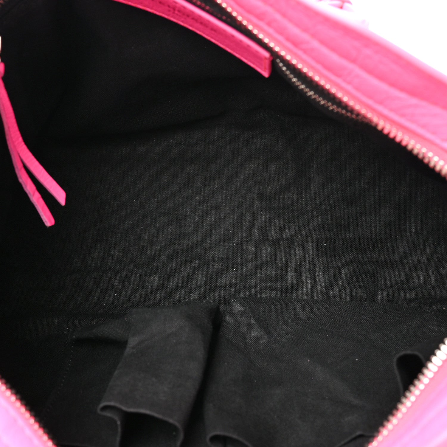 Balenciaga Agneau Classic Silver Hardware S City Rose Fluo 5 of 18