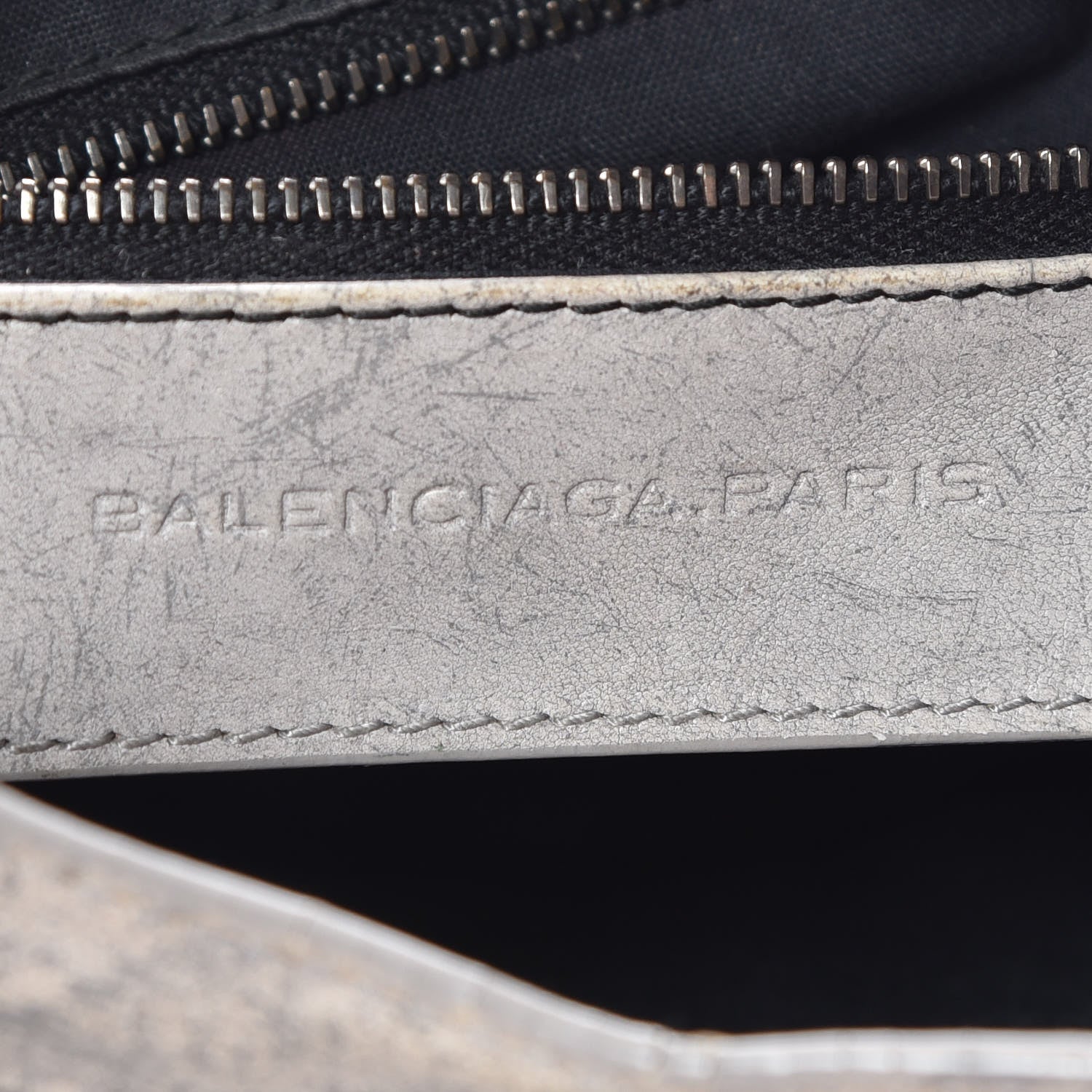 Balenciaga Agneau Mini Marble Hardware City Grey 9 of 12