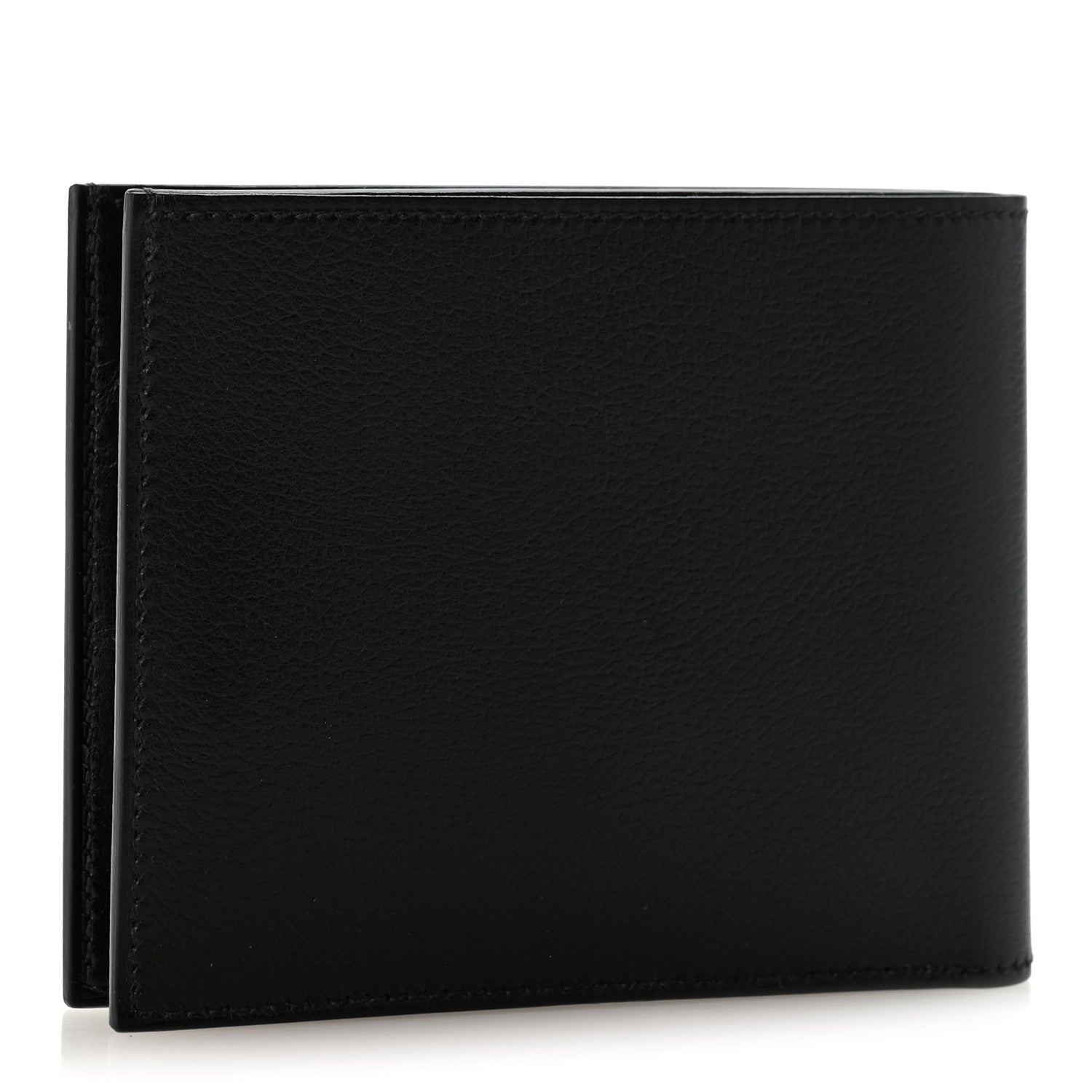 Hermes Evergrain Citizen Twill Compact Wallet Black 3 of 11