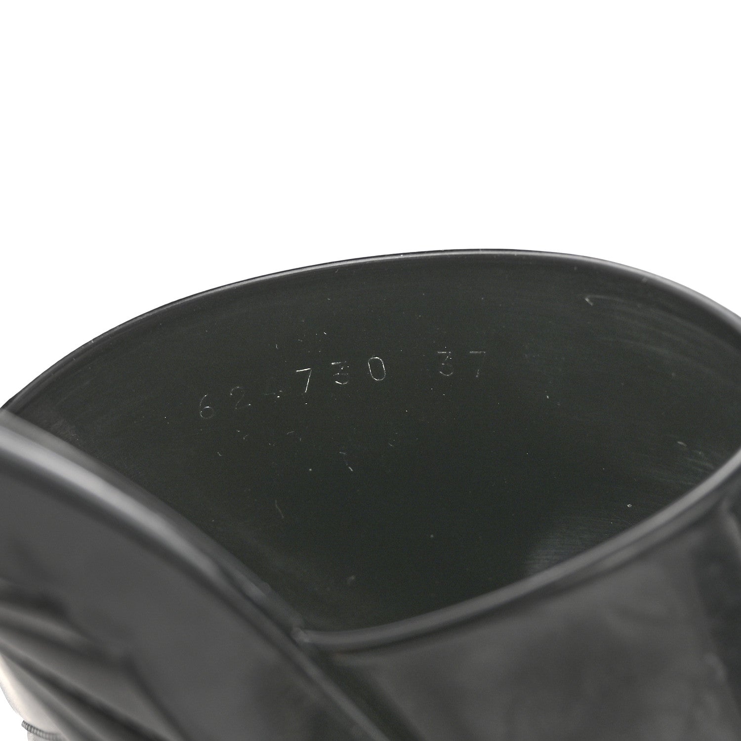 Gucci Rubber Gucci Logo Womens Platform 20/60mm Slide Sandals 37 Black 9 of 10