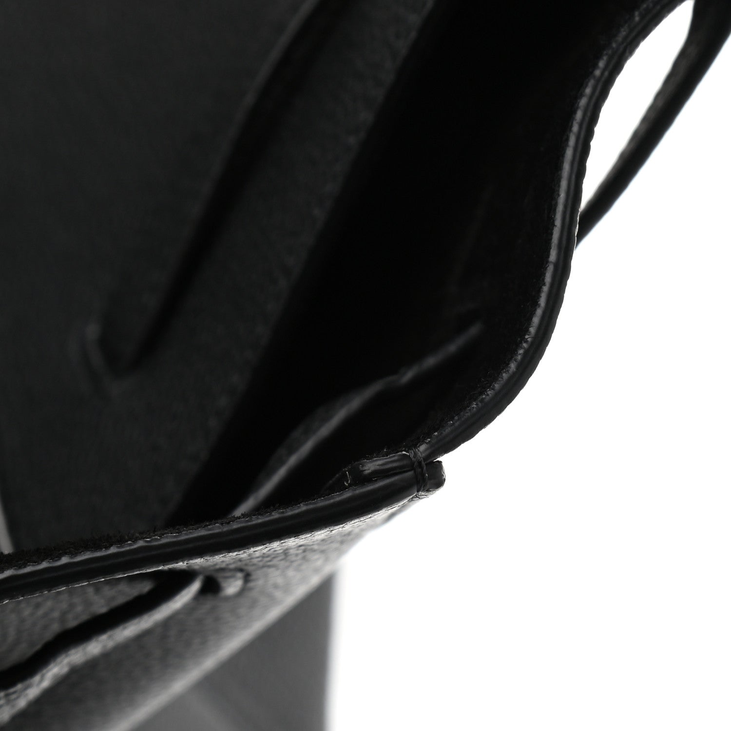 Celine Soft Grained Calfskin Medium Belt Cabas Phantom Black 11 of 11