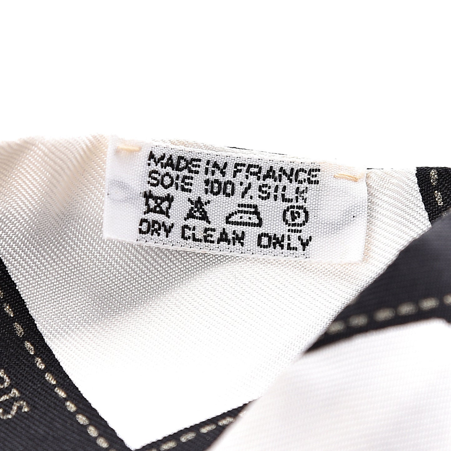 Silk Bolduc Twilly White Black