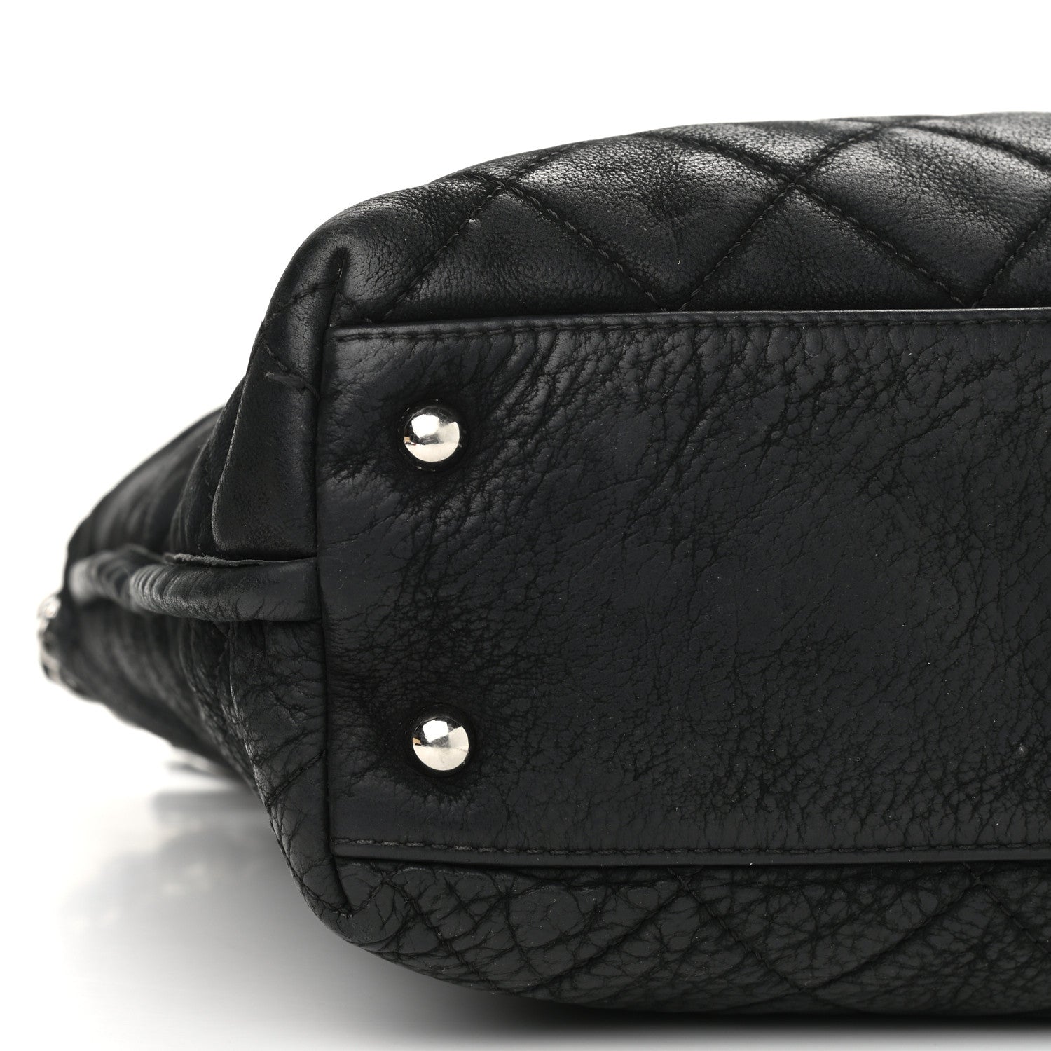 Chanel Nubuck Hobo Black 10 of 14