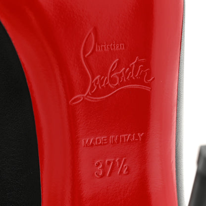 Christian Louboutin Calfskin So Kate Booty 100 Ankle Boots 37.5 Black 7 of 8