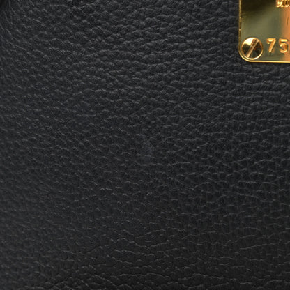 MCM Visetos Calfskin Medium Geonautic Backpack Black Cognac 13 of 13