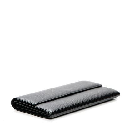 Louis Vuitton Epi Sarah Wallet Black 4 of 6