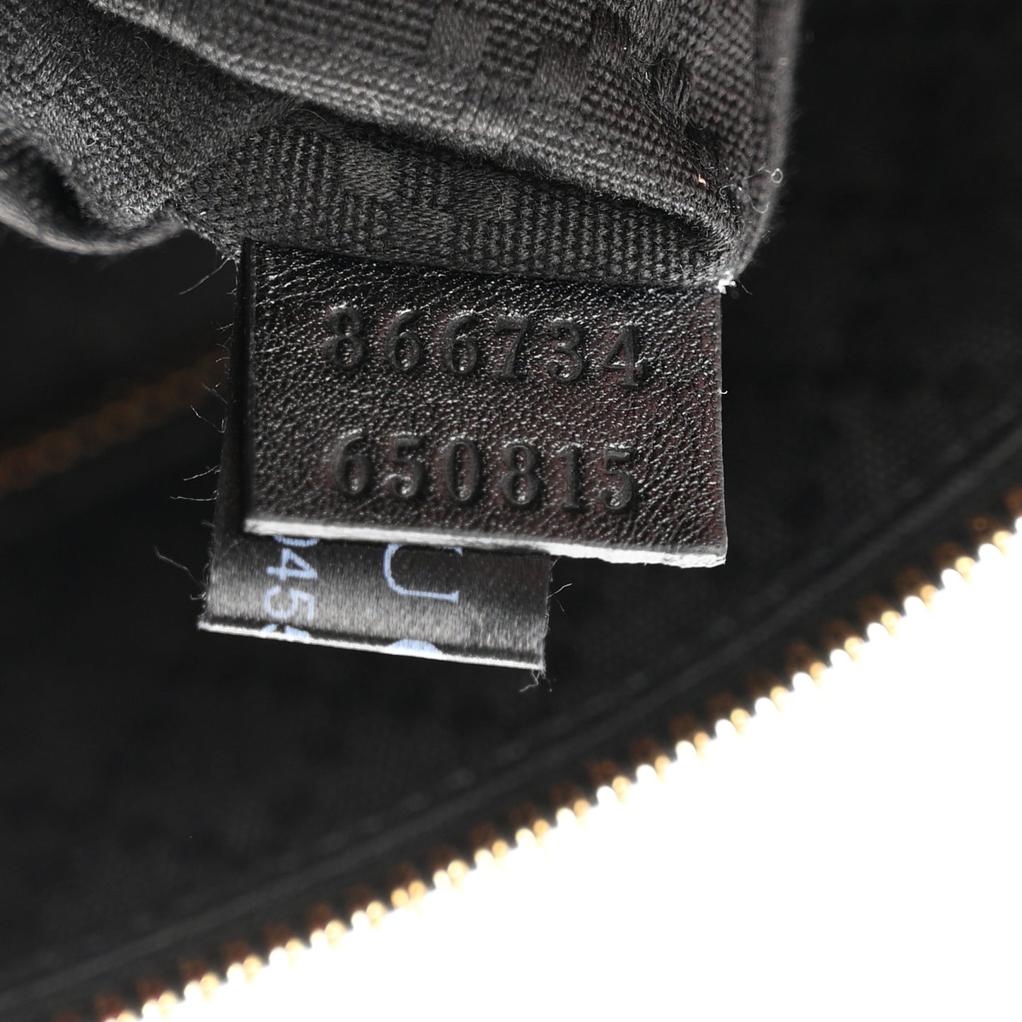 Calfskin Web Large Borsetto Boston Black