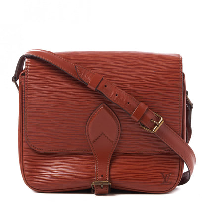 Louis Vuitton Epi Cartouchiere MM Kenyan Fawn 1 of 10