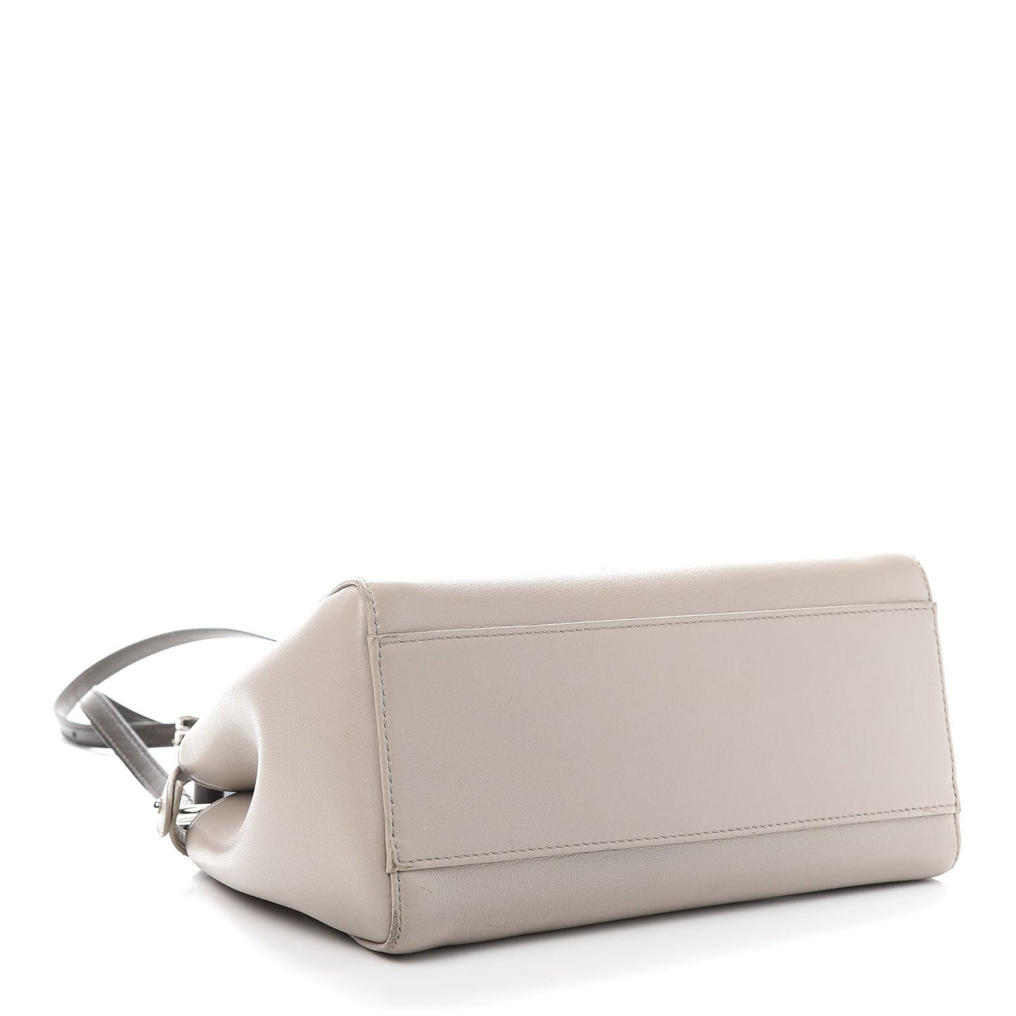 Nappa Colorblock Mini Peekaboo Iconic Satchel Grigio Polvere Carbone Bloody Mary