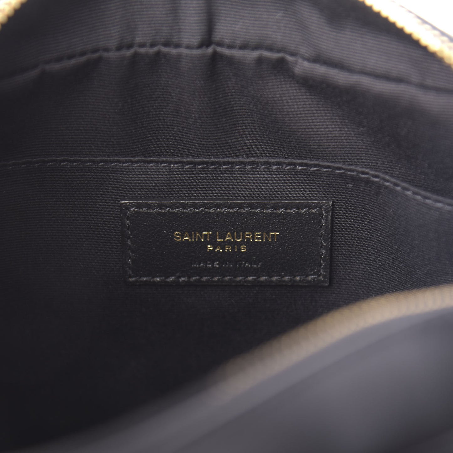 Calfskin Matelasse Monogram Lou Camera Bag Black