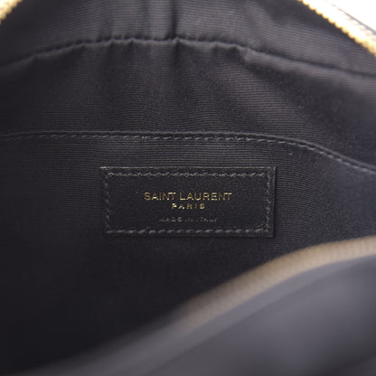 Saint Laurent Calfskin Matelasse Monogram Lou Camera Bag Black 8 of 10