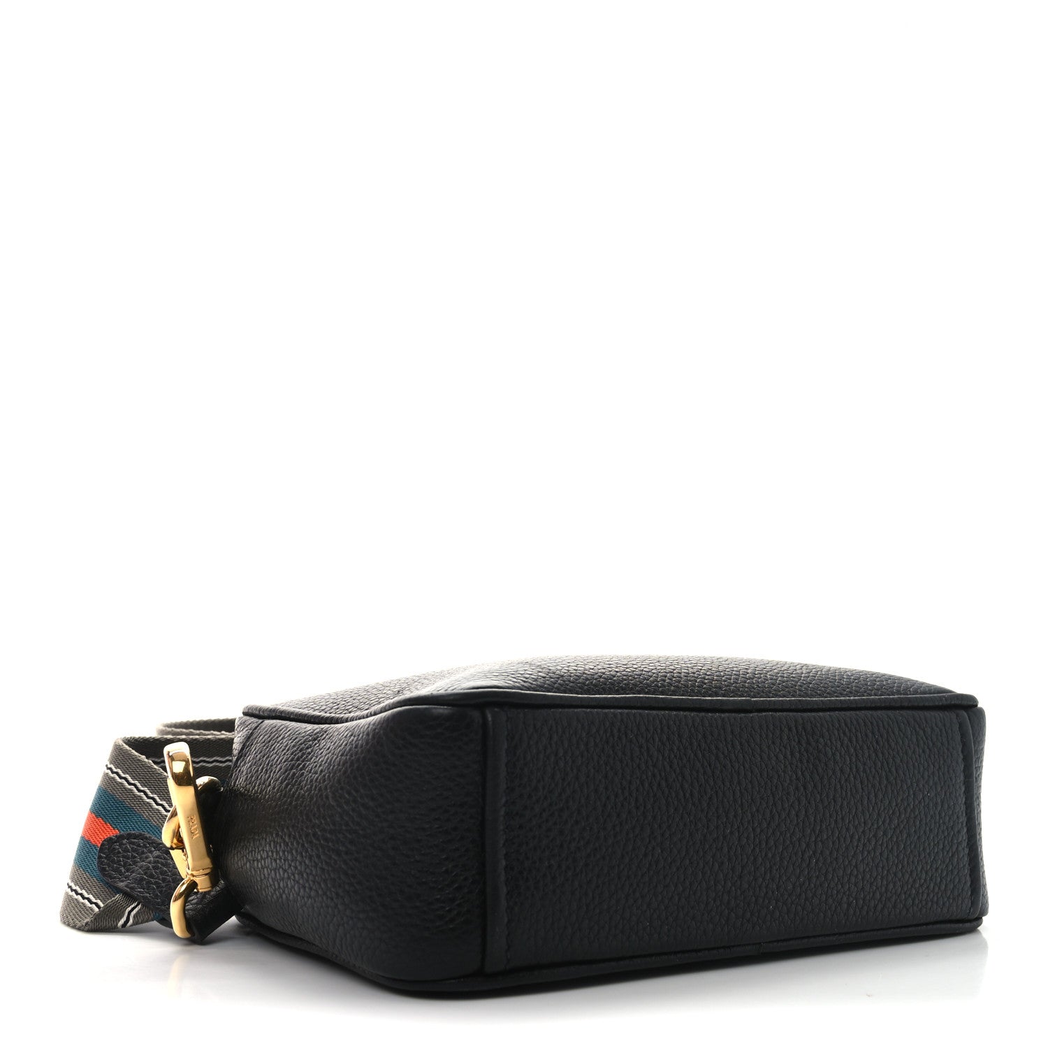 Prada Vitello Daino Camera Crossbody Black 4 of 9
