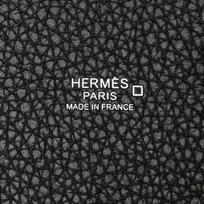 Hermes Taurillon Clemence Matte Alligator Picotin Lock Touch 18 PM Black 6 of 8