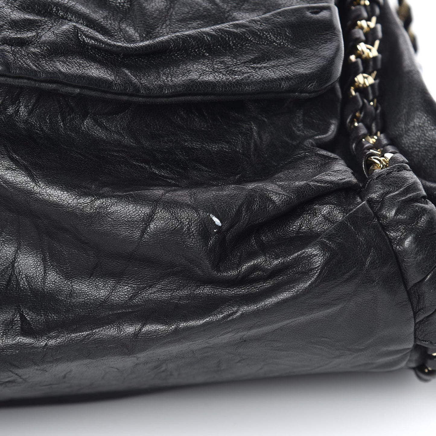 Lambskin Flap Bag Black