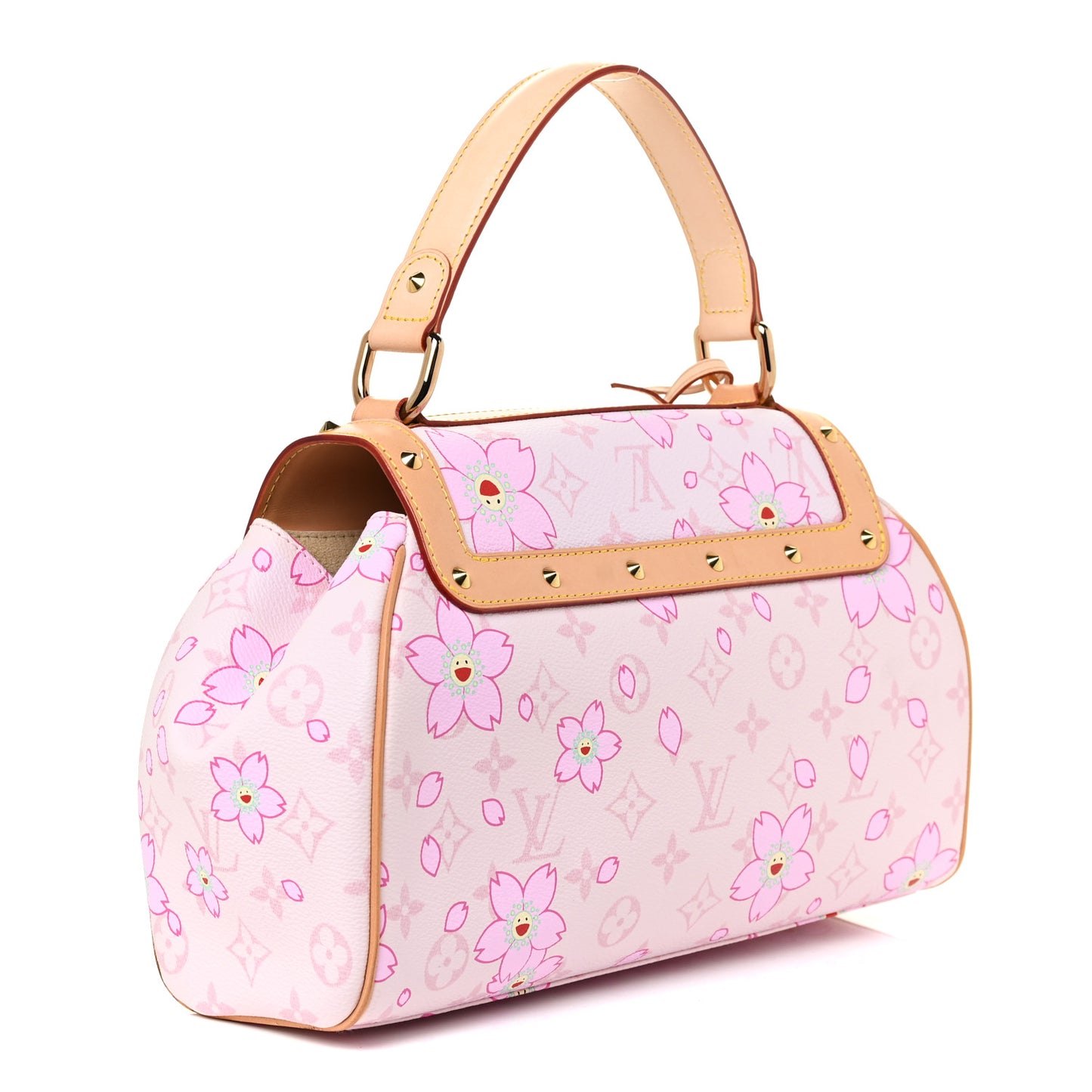 Monogram Cherry Blossom Sac Retro Pink