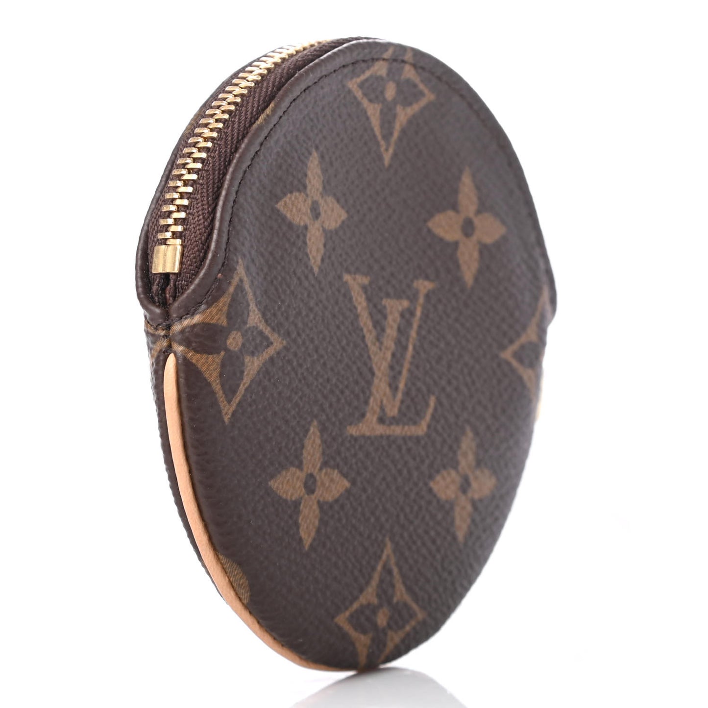 Monogram Round Coin Purse