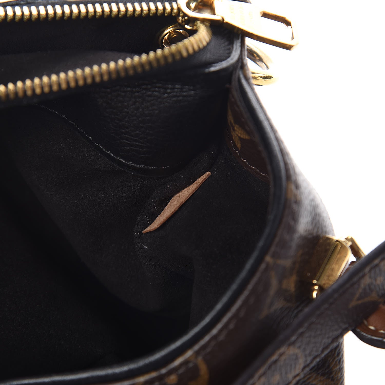 Louis Vuitton Monogram Pallas BB Black 10 of 11