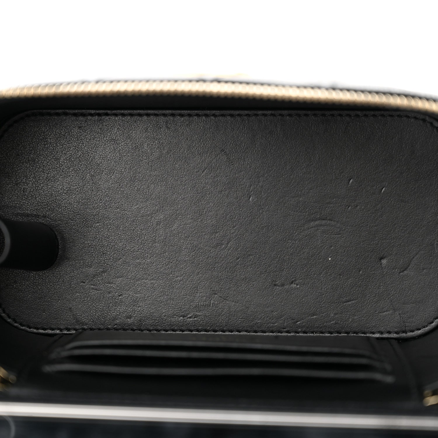 Chanel Shiny Caviar Quilted Pick Me Up Vanity Case Black 5 of 17