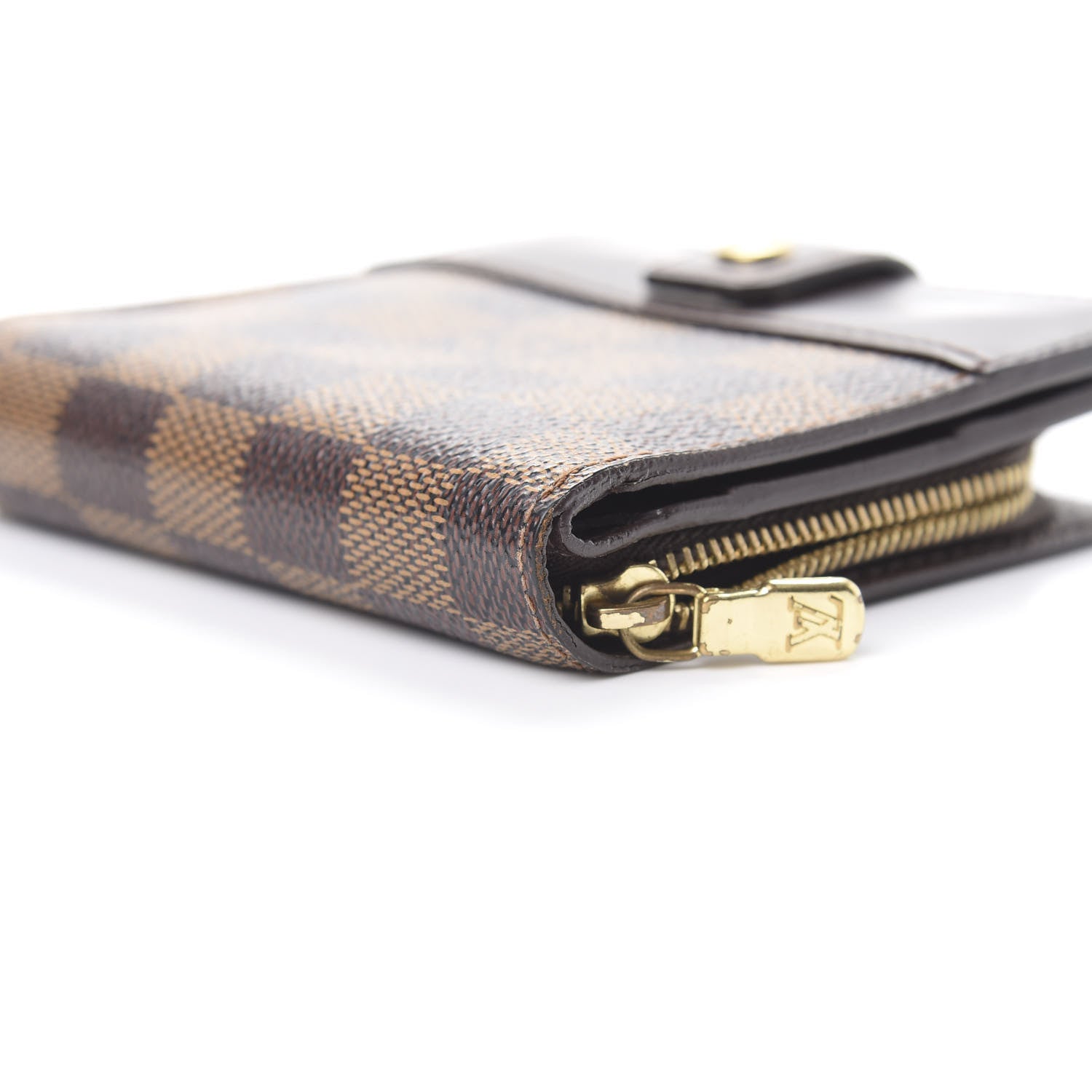 Louis Vuitton Damier Ebene Zippe Zipped Compact Wallet 11 of 14
