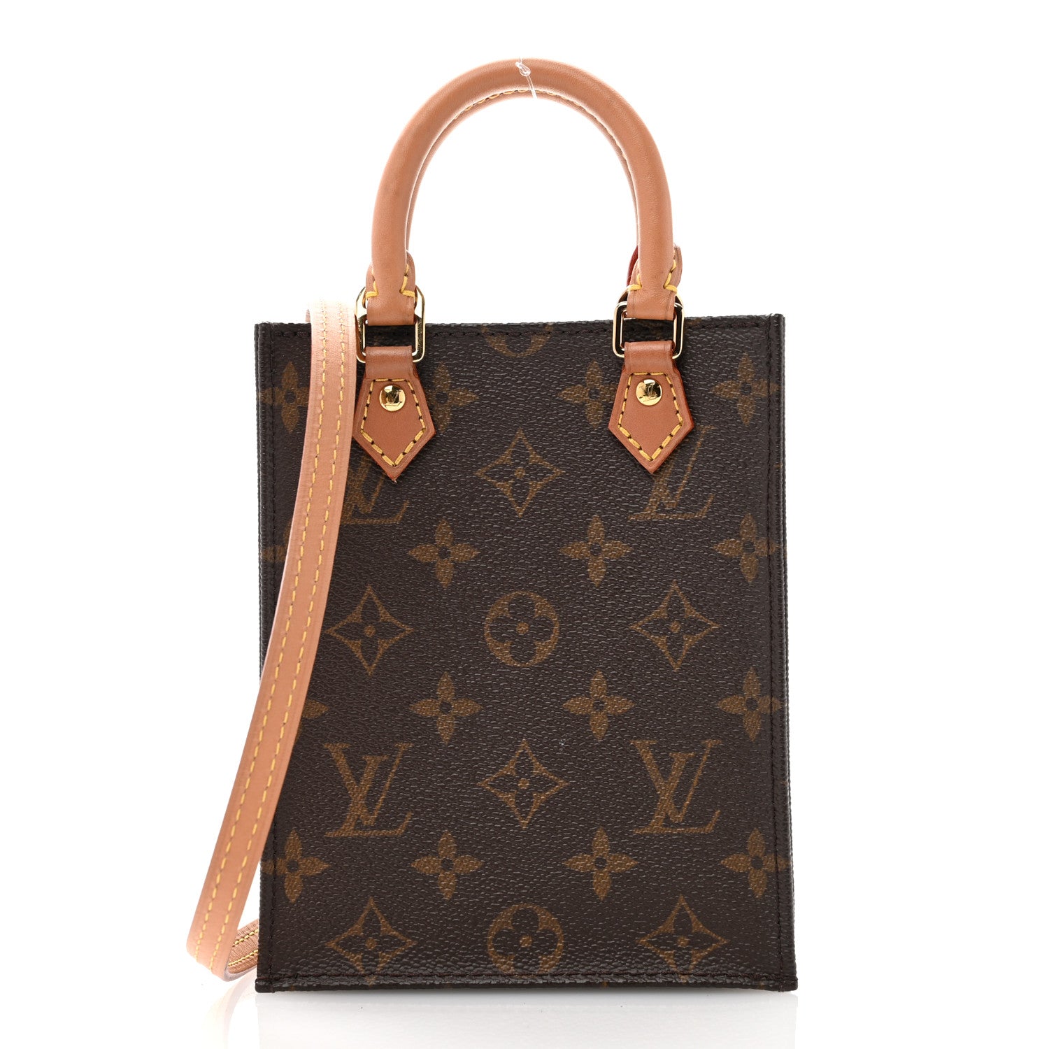 Louis Vuitton Monogram Petit Sac Plat 3 of 12