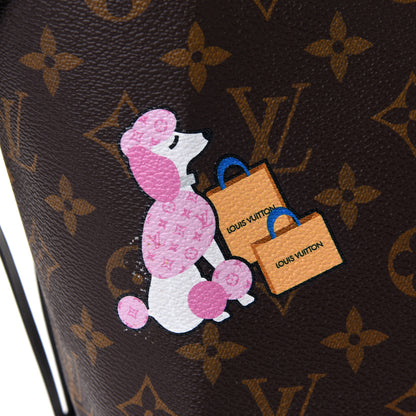 Louis Vuitton Monogram My LV World Tour Neverfull MM 9 of 11