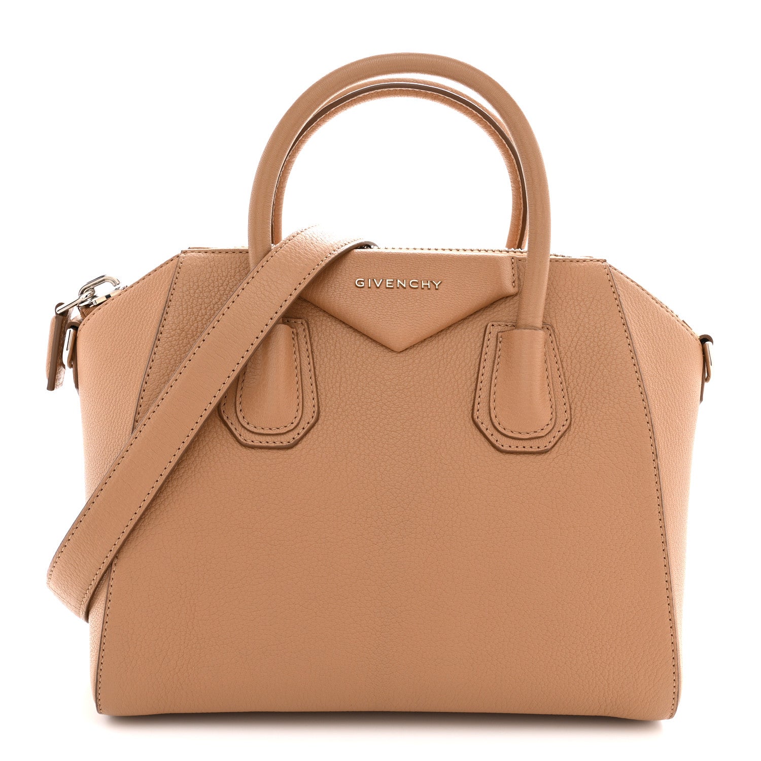 Givenchy Sugar Goatskin Small Antigona Medium Beige 1 of 11