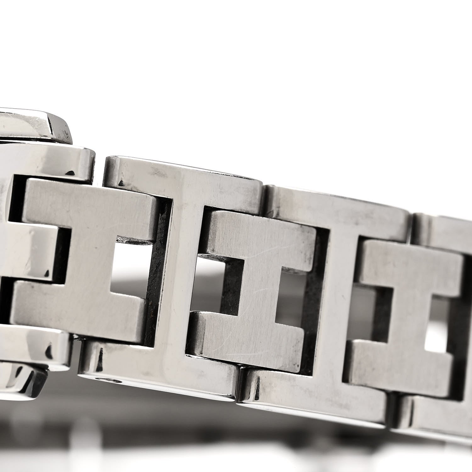 Hermes Stainless Steel 24mm Clipper Quartz Watch Black 5 of 5