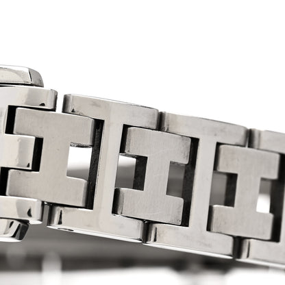 Hermes Stainless Steel 24mm Clipper Quartz Watch Black 5 of 5