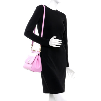 Dolce & Gabbana Dauphine Medium Miss Sicily Satchel Pink 2 of 9