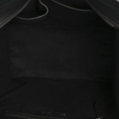 Celine Drummed Calfskin Mini Luggage Black 5 of 11