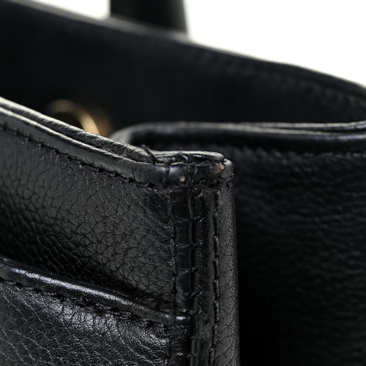 Chanel Calfskin Cerf Executive Shopper Tote Black 20 of 27
