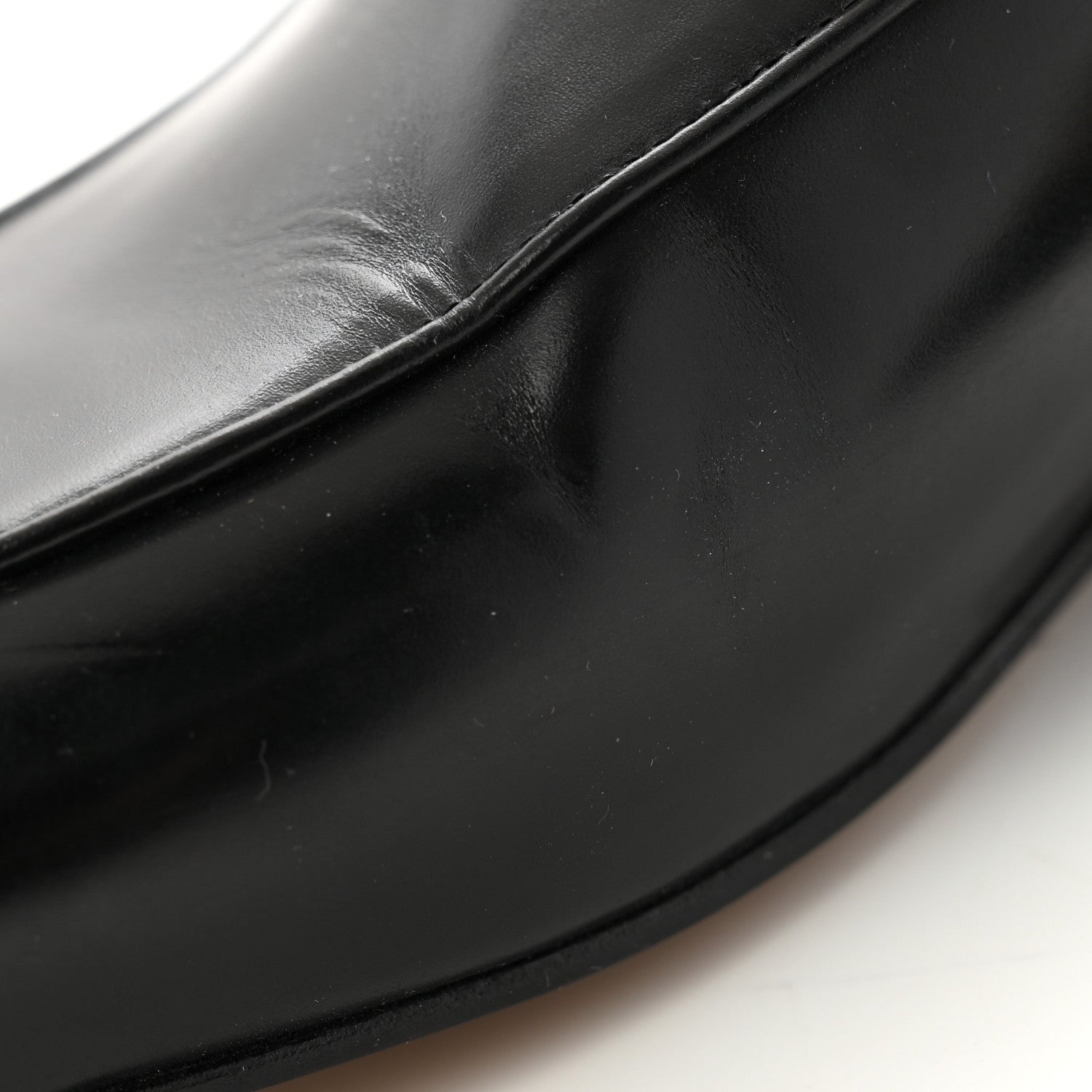 Gucci Calfskin Womens Princetown Slippers 38.5 Black 10 of 11