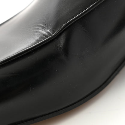 Gucci Calfskin Womens Princetown Slippers 38.5 Black 10 of 11