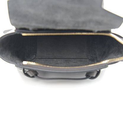 Celine Grained Calfskin Pico Belt Bag Grey 4 of 9