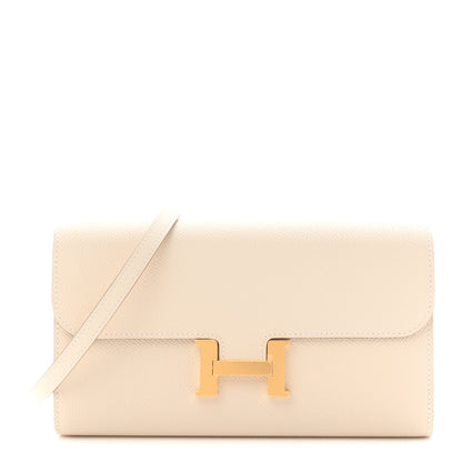 Hermes Epsom Constance Long To Go Wallet Craie 1 of 11