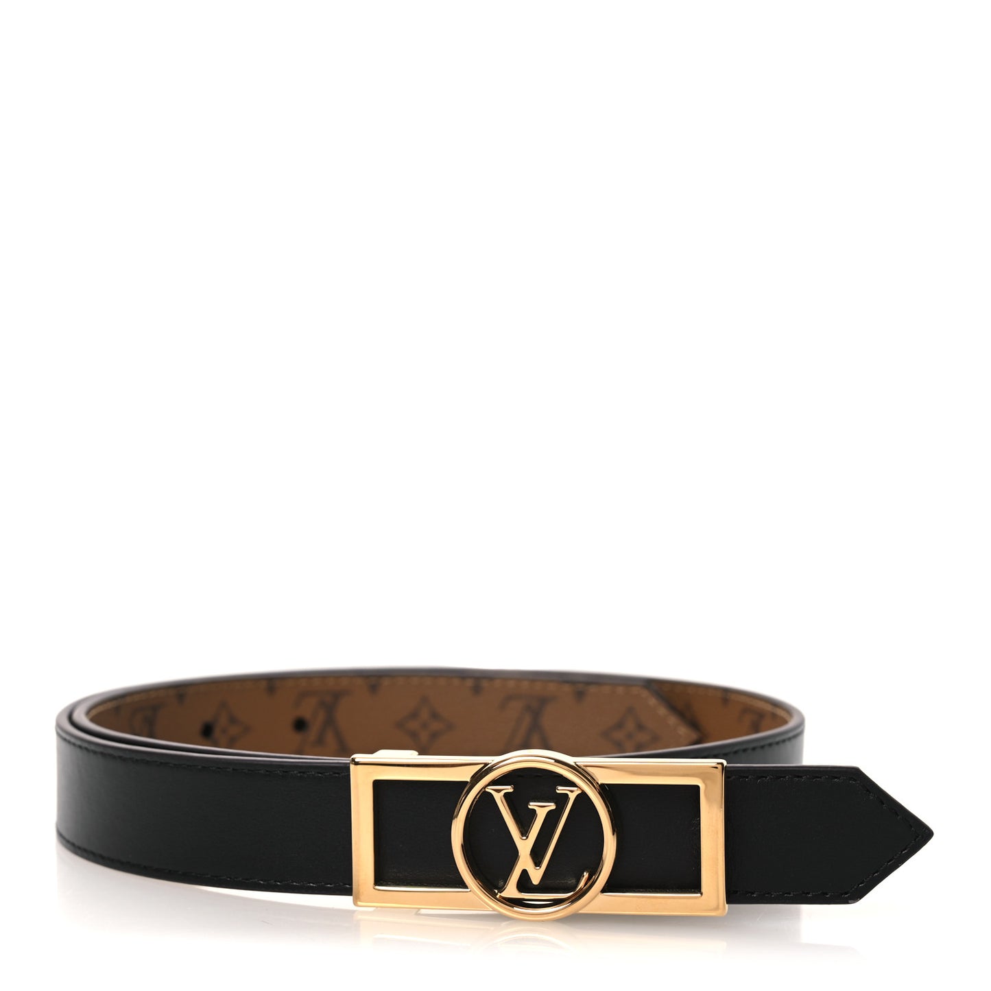 Monogram 25mm Dauphine Reversible Belt 70 28 Black