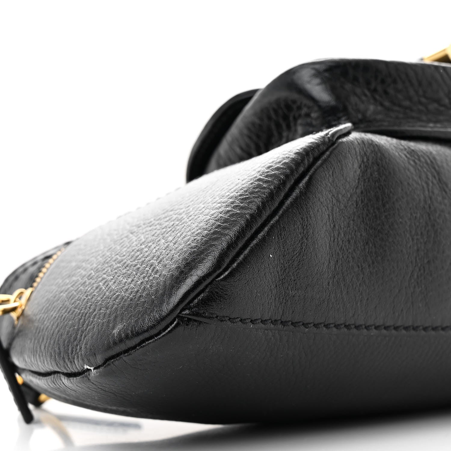 Chloe Grained Calfskin The 99 Shoulder Bag Black 8 of 10