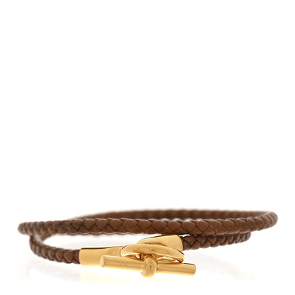 Hermes Swift Glenan Double Tour Bracelet T2 Gold 1 of 6